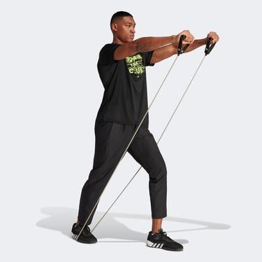  adidas Big Logo Erkek Siyah Günlük T-Shirt