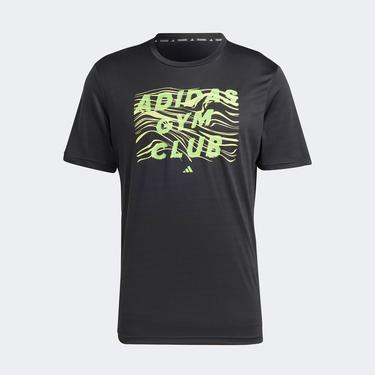  adidas Big Logo Erkek Siyah Günlük T-Shirt