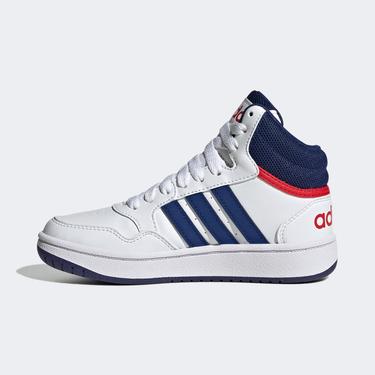  adidas Sportswear Hoops 3.0 Mid Çocuk Beyaz Spor Ayakkabı