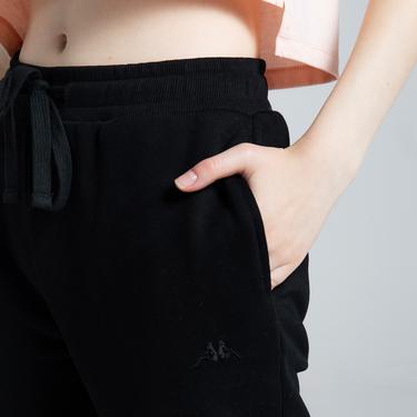  Kappa Authentic Yoko Kadın Siyah Günlük Eşofman Altı