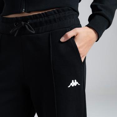  Kappa Authentic Lirya Kadın Siyah Günlük Eşofman Altı