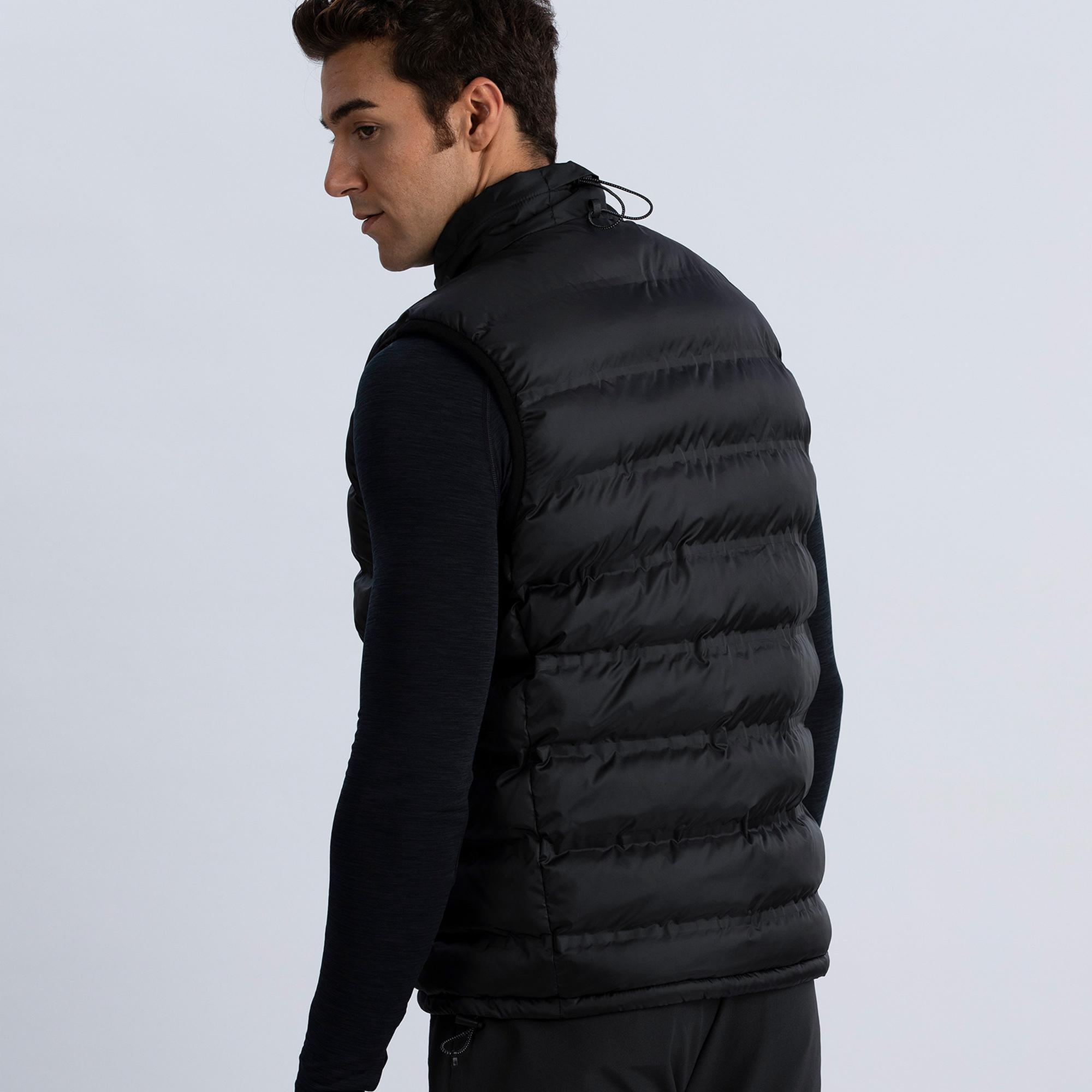 Kappa Perovest Erkek Siyah Günlük Yelek