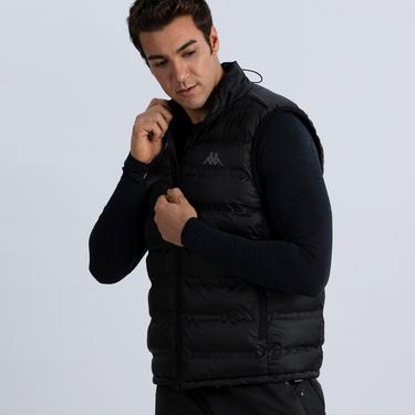  Kappa Perovest Erkek Siyah Günlük Yelek