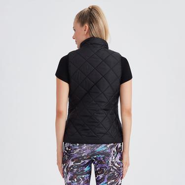  Skechers Outerwear Padded Kadın Siyah Günlük Yelek