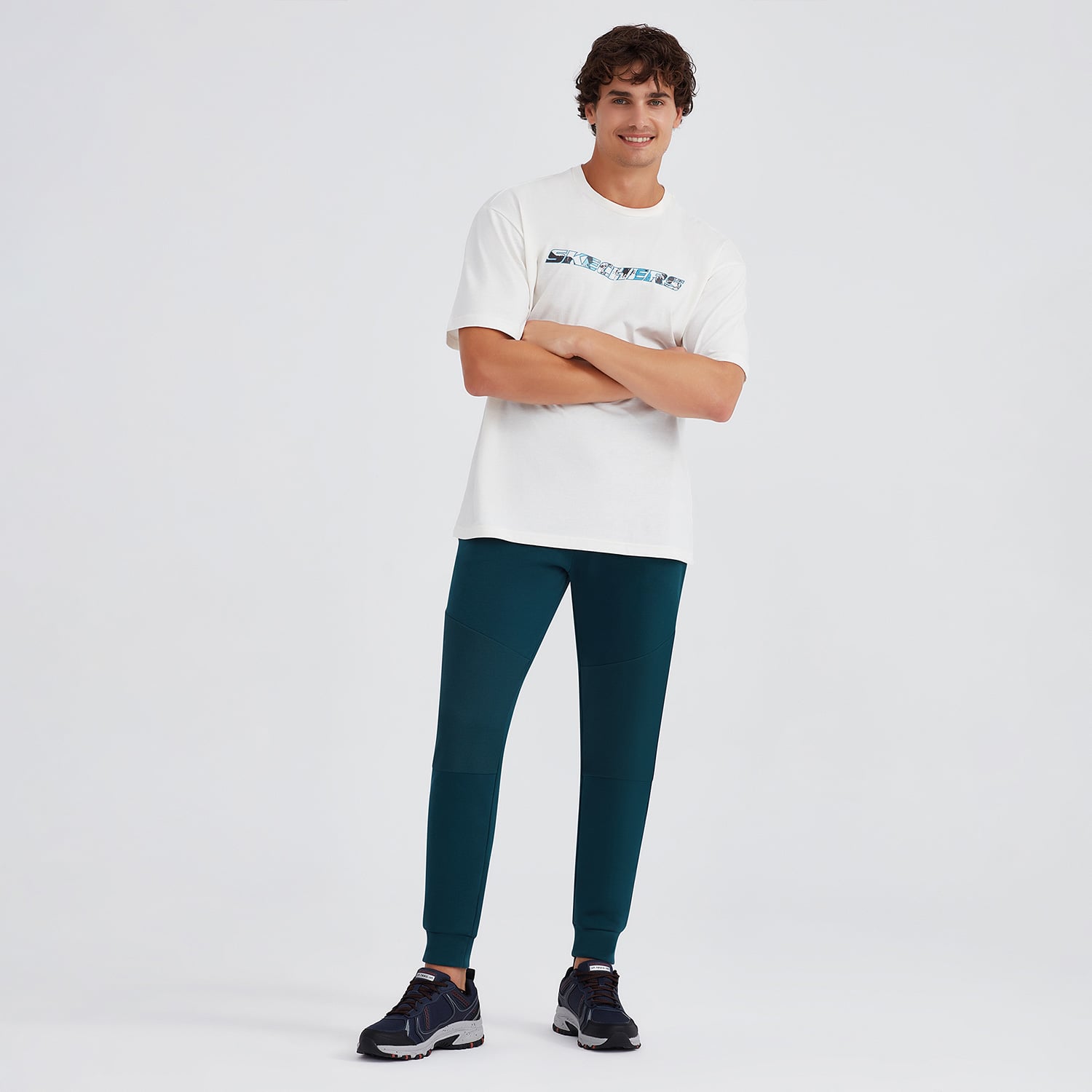  Skechers 2Xi-Lock Jogger Erkek Yeşil Günlük Eşofman Altı