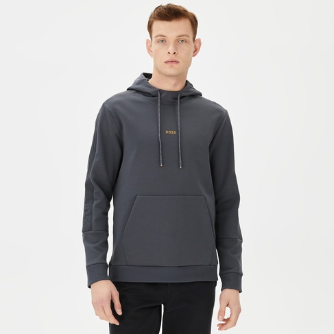  Boss Erkek Gri Sweatshirt