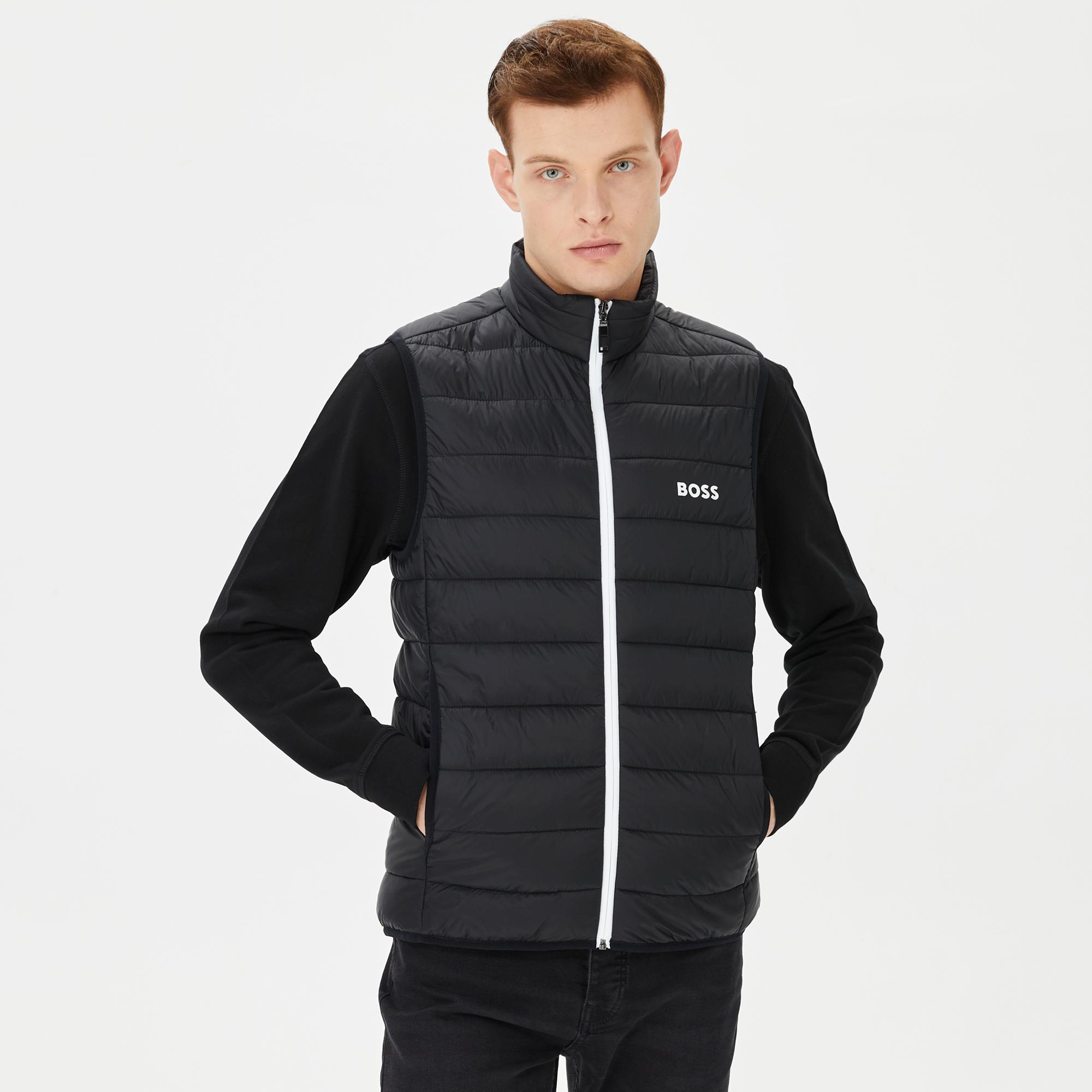 Boss Erkek Siyah Yelek