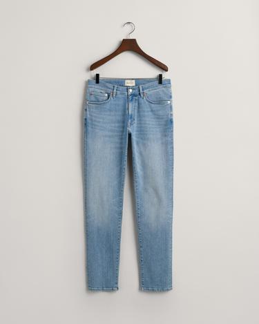  GANT Erkek Mavi Extra Slim Fit Jean Pantolon