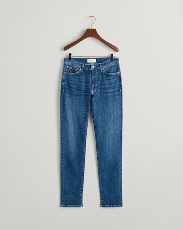  GANT Erkek Mavi Extra Slim Fit Active Recover Jean