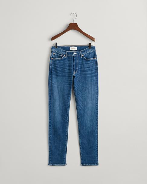  GANT Erkek Mavi Extra Slim Fit Active Recover Jean
