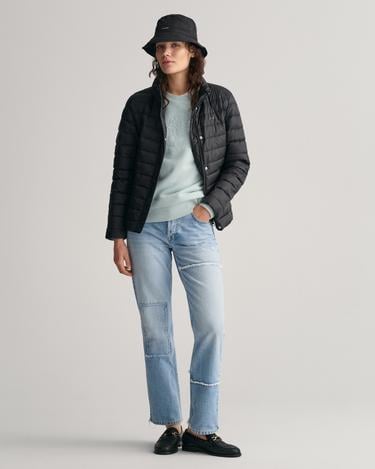  GANT Kadın Siyah Dik Yaka Kaz Tüyü Mont