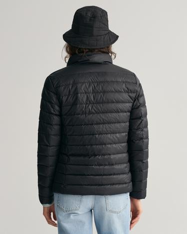  GANT Kadın Siyah Dik Yaka Kaz Tüyü Mont