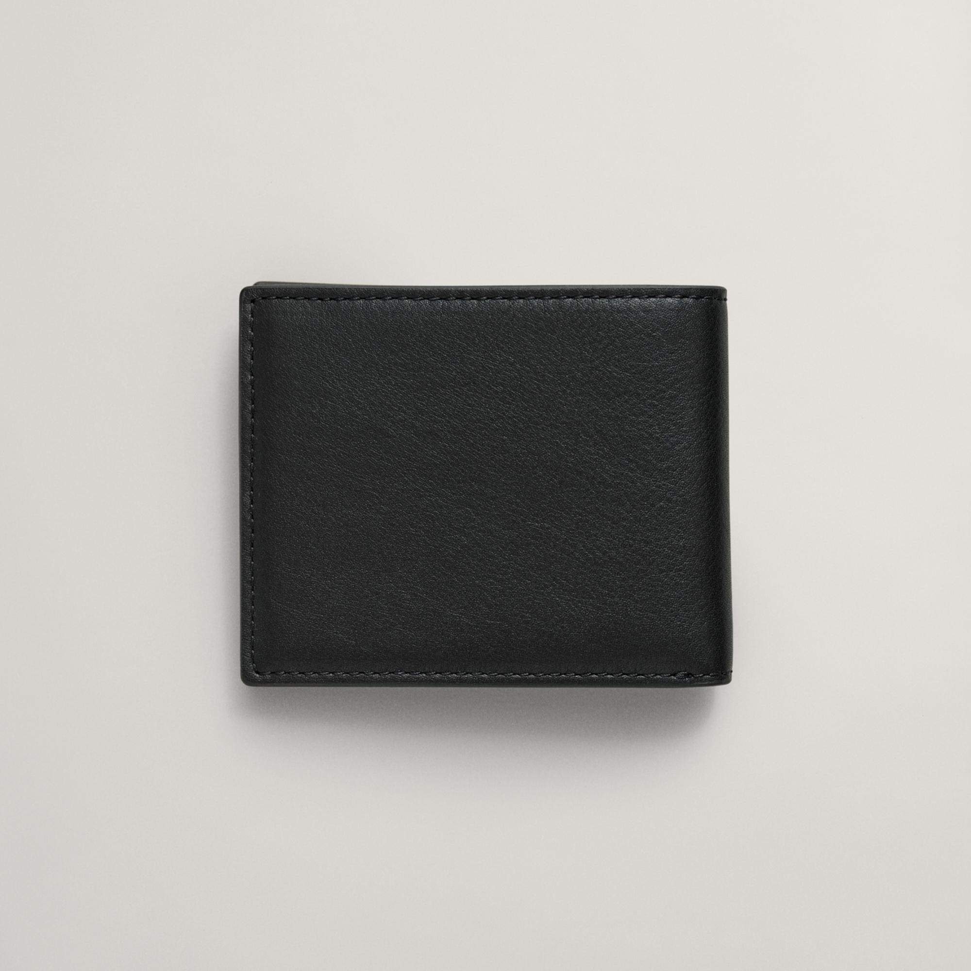 GANT Erkek Siyah Deri Logolu Cüzdan