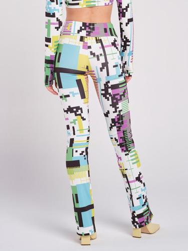  Rockupy Kadın Pearl Renkli Pantolon