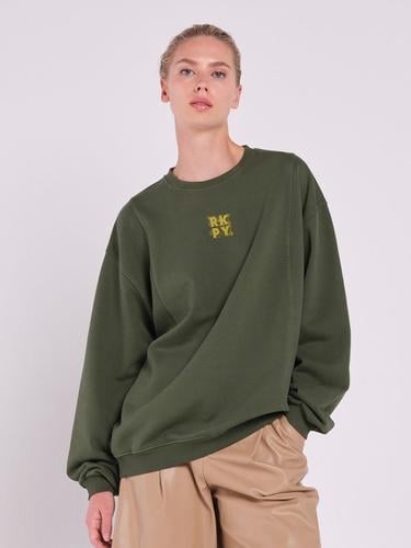  Rockupy Unisex Callista Haki Sweatshirt