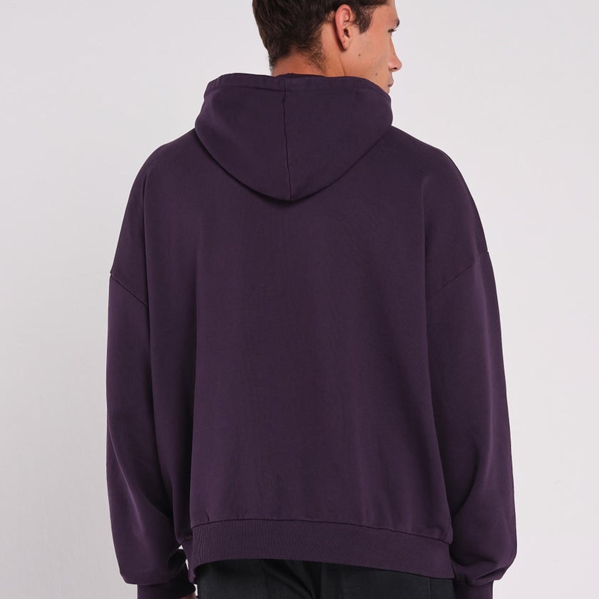 Rockupy Unisex Purpley Mor Hoodie