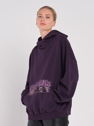  Rockupy Unisex Purpley Mor Hoodie
