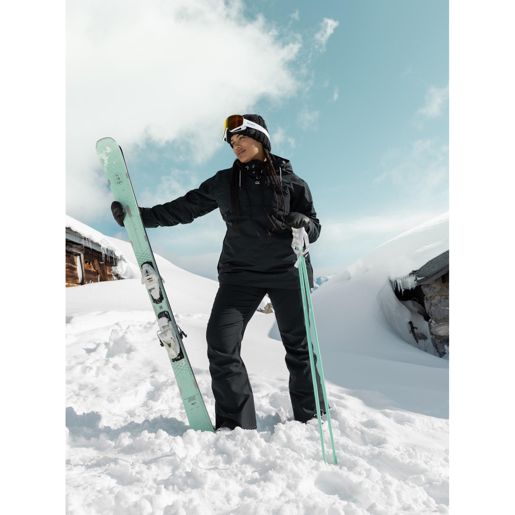 Roxy Shelter Kadın Siyah Snowboard Ceketi