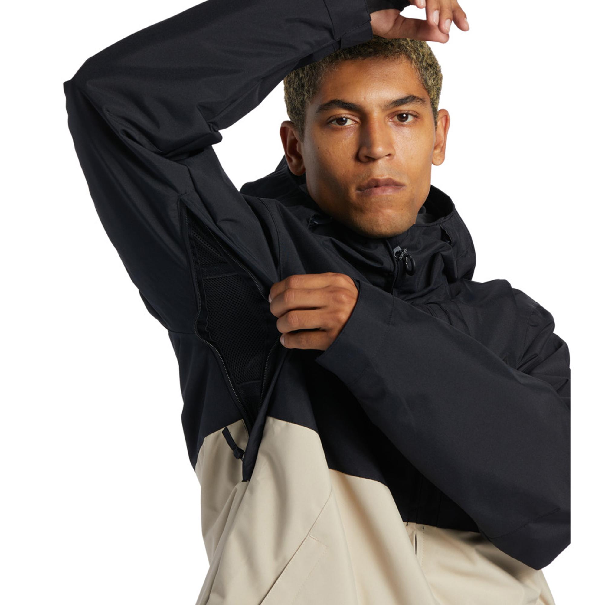 Dc Basis Erkek Siyah Snowboard Ceketi