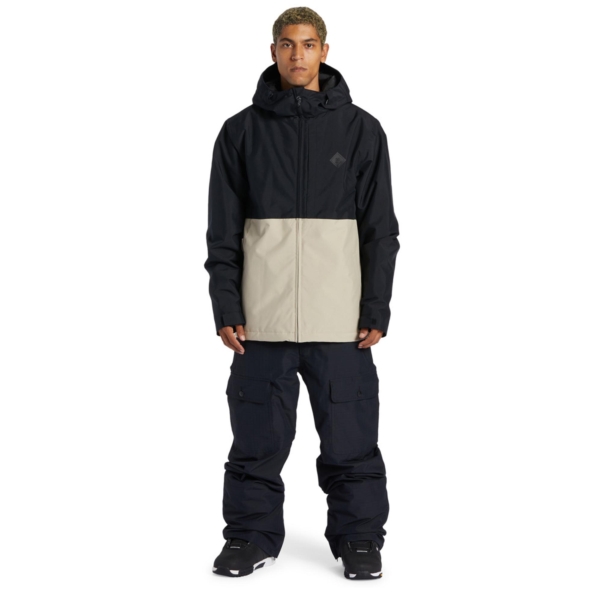 Dc Basis Erkek Siyah Snowboard Ceketi