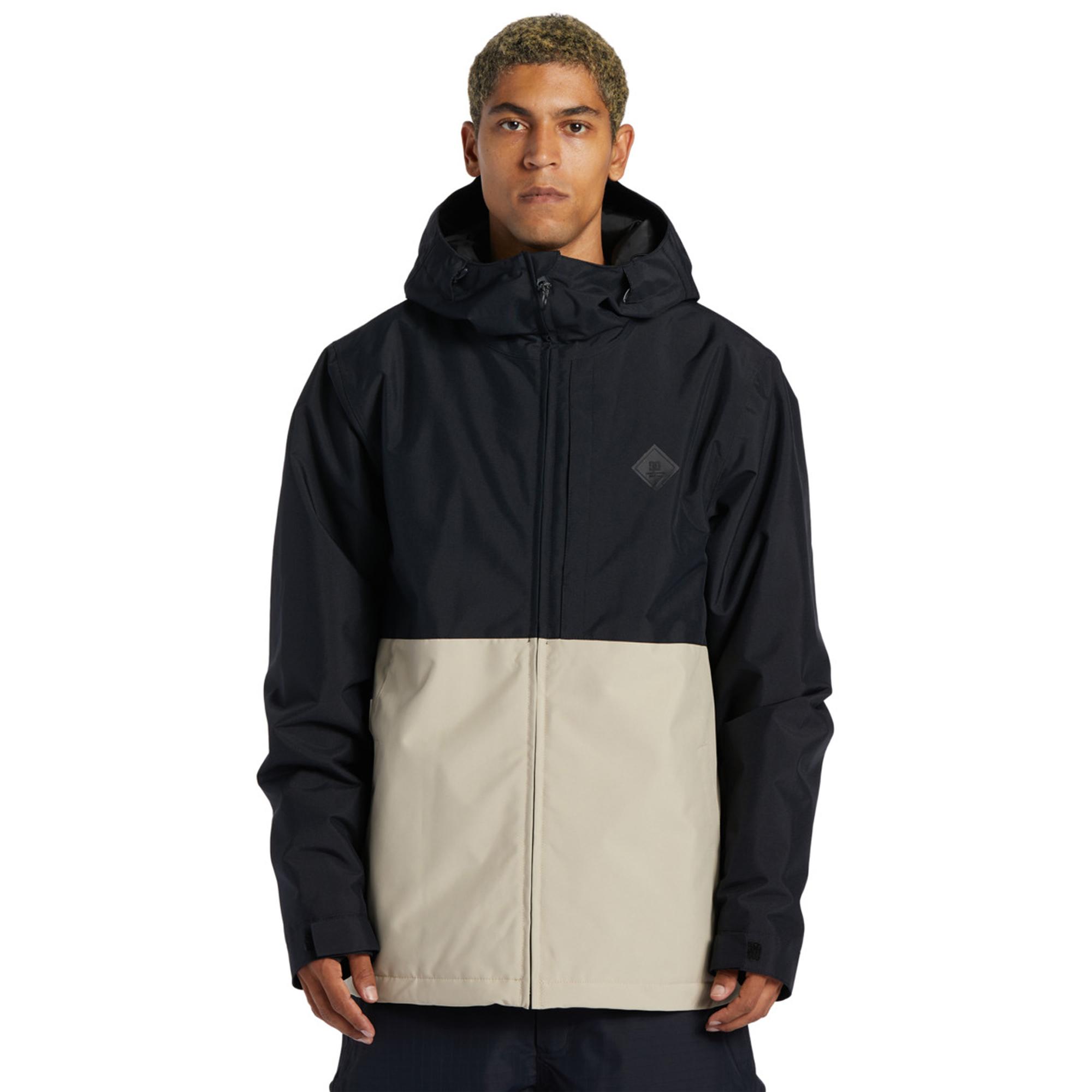 Dc Basis Erkek Siyah Snowboard Ceketi