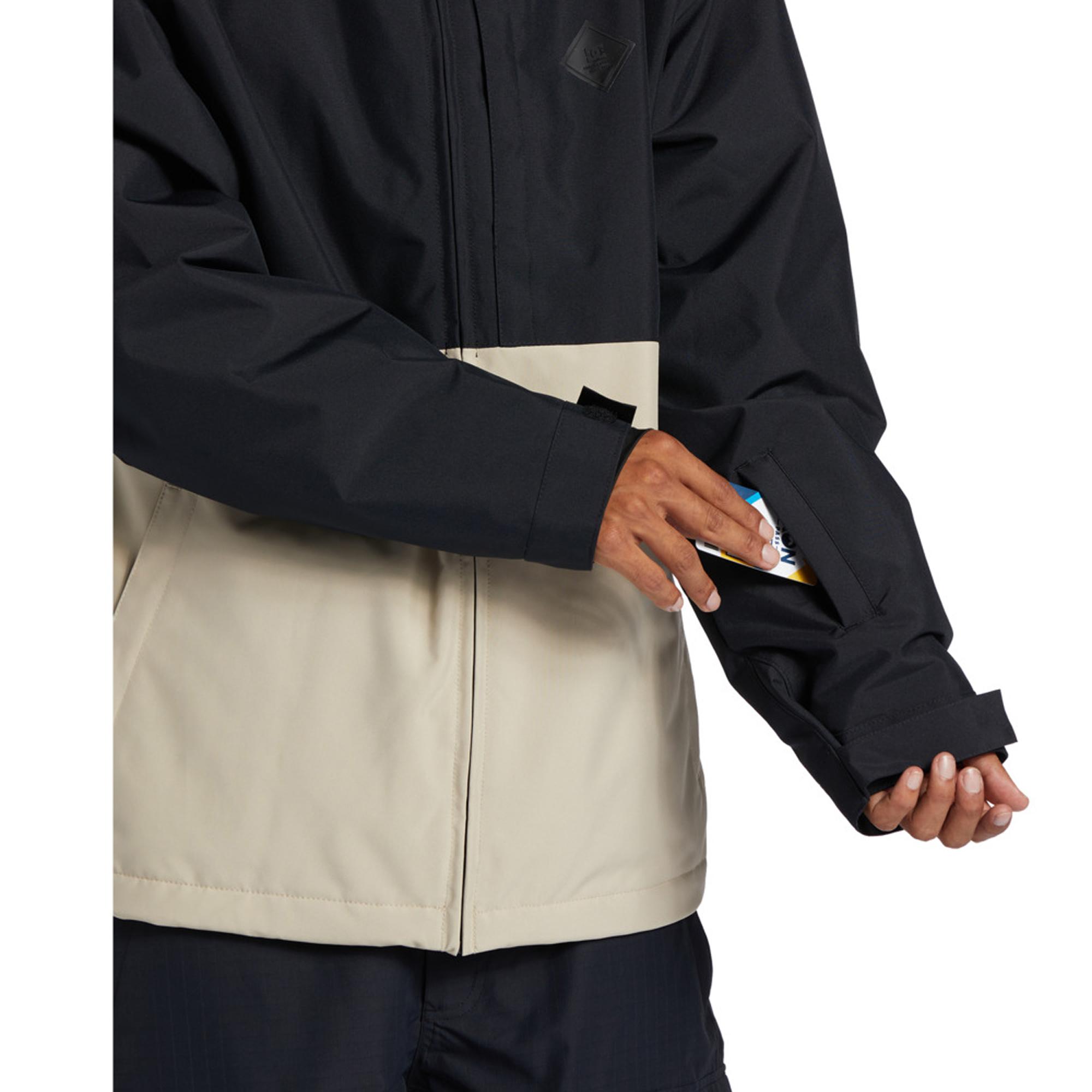 Dc Basis Erkek Siyah Snowboard Ceketi