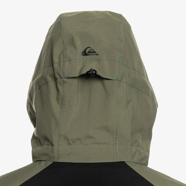  Quiksilver Mission Plus Erkek Siyah Snowboard Ceketi