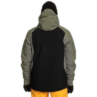  Quiksilver Mission Plus Erkek Siyah Snowboard Ceketi