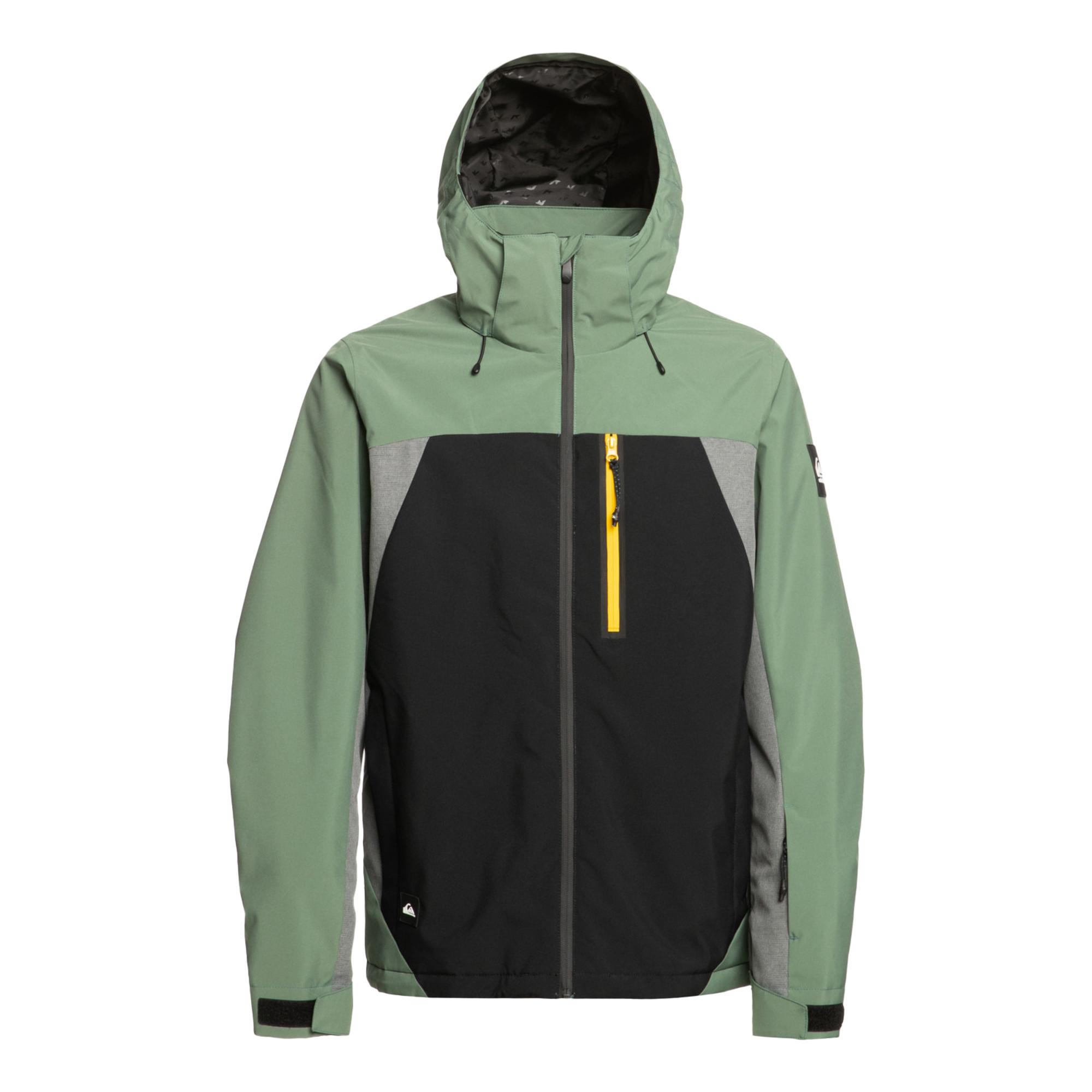 Quiksilver Mission Plus Erkek Siyah Snowboard Ceketi