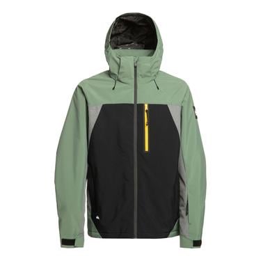  Quiksilver Mission Plus Erkek Siyah Snowboard Ceketi