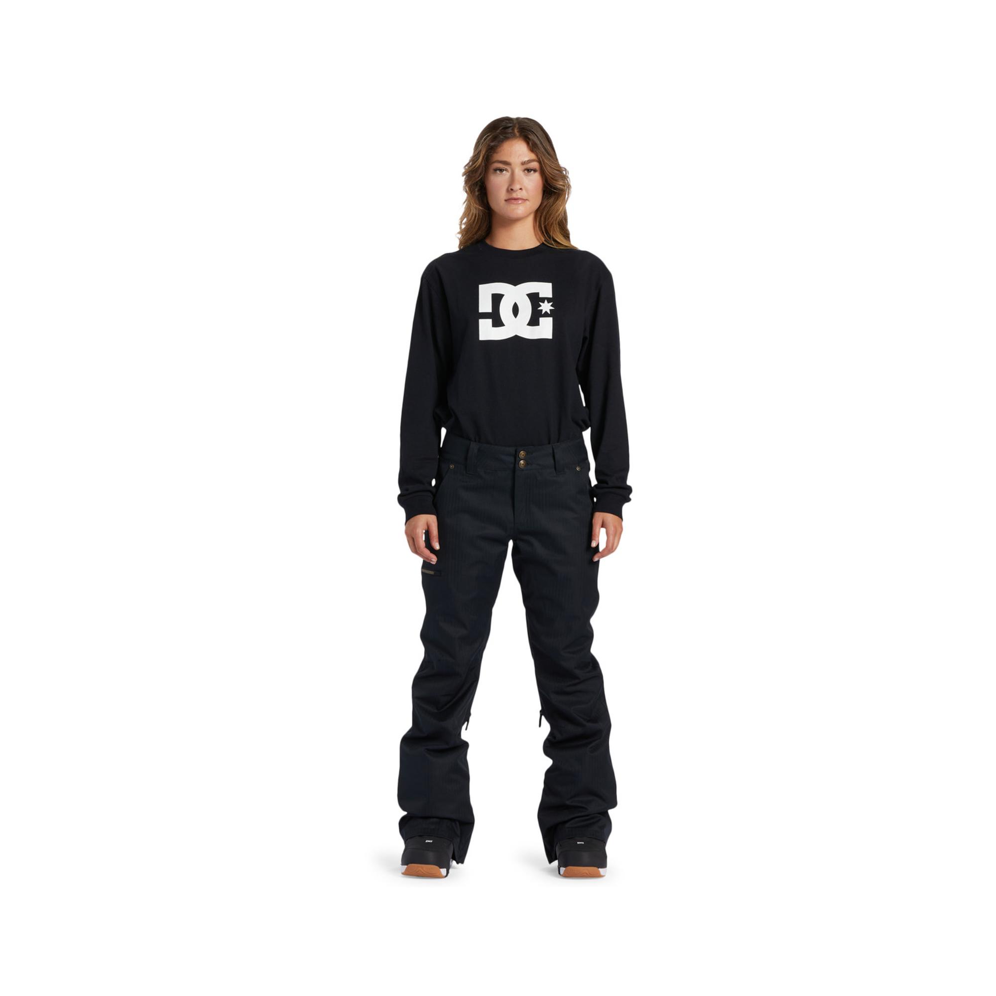 Dc Viva Pant Kadın Siyah Snowboard Pantolonu