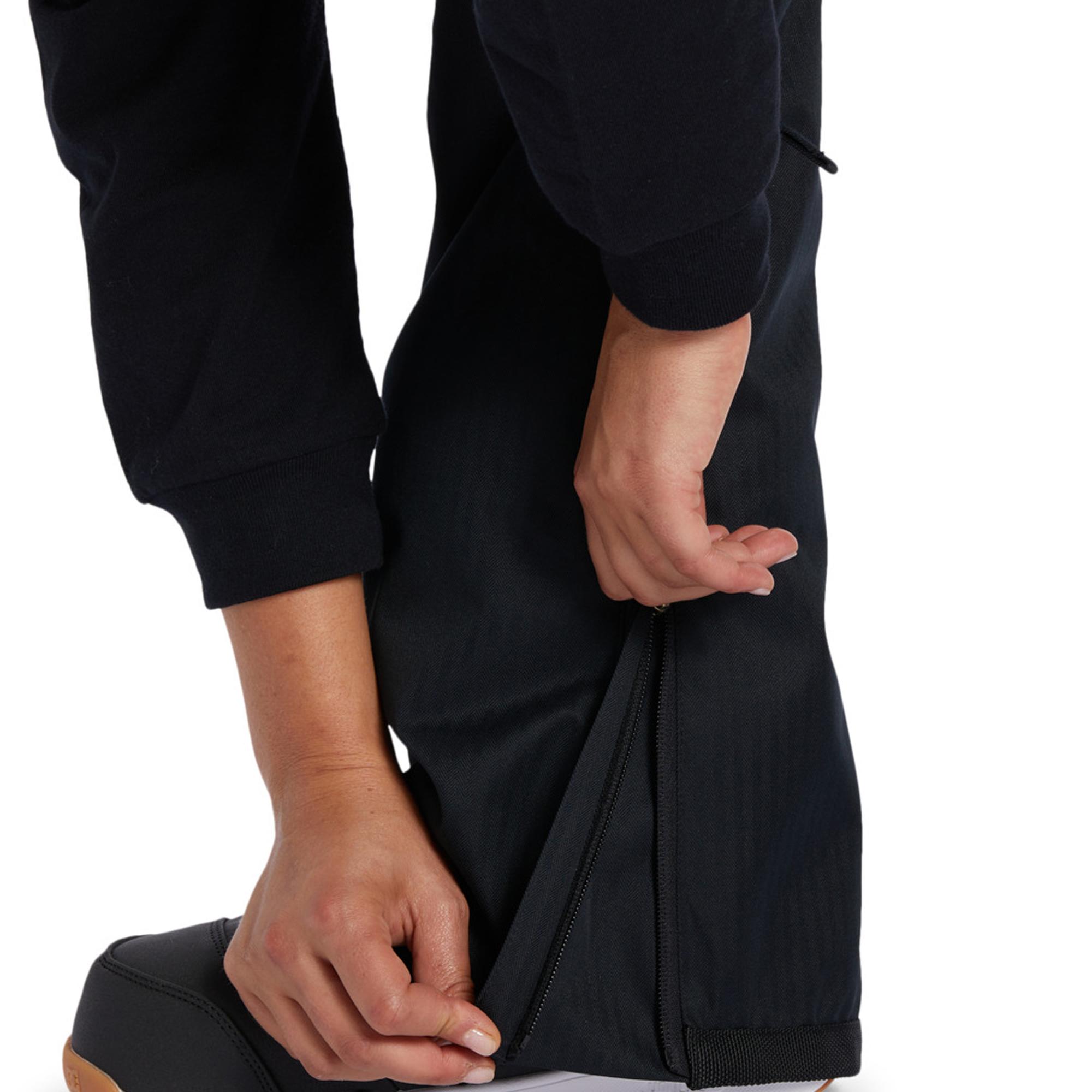 Dc Viva Pant Kadın Siyah Snowboard Pantolonu