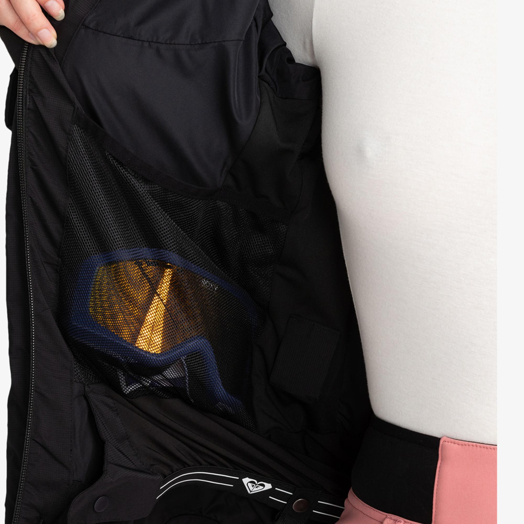 Roxy Snowstorm Kadın Siyah Snowboard Ceketi