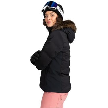  Roxy Snowstorm Kadın Siyah Snowboard Ceketi