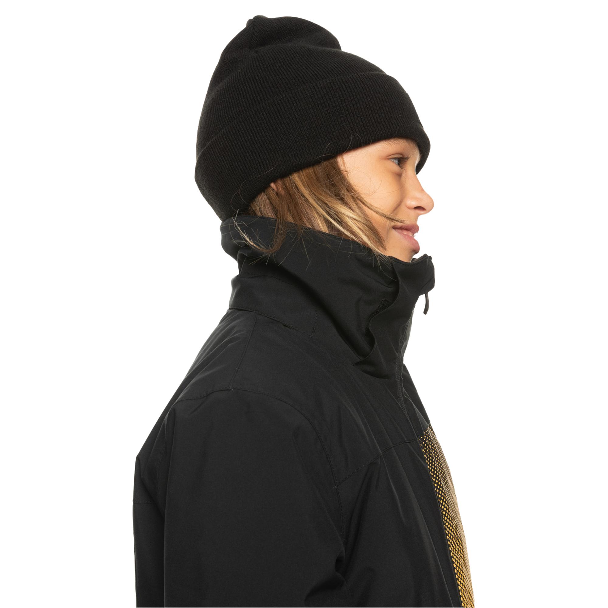 Quiksilver Silvertip Youth Erkek Çocuk Siyah Snowboard Ceketi