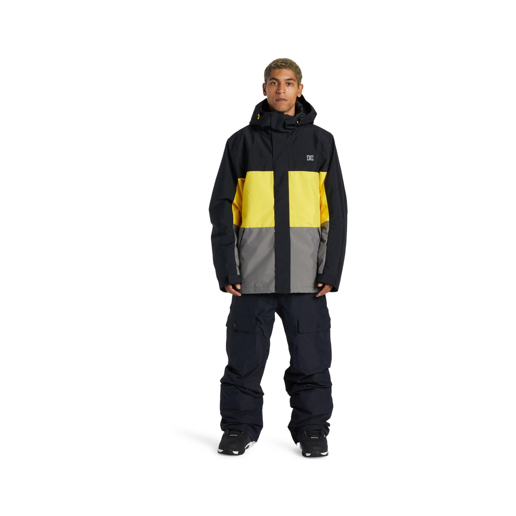 Dc Defy Erkek Siyah Snowboard Ceketi