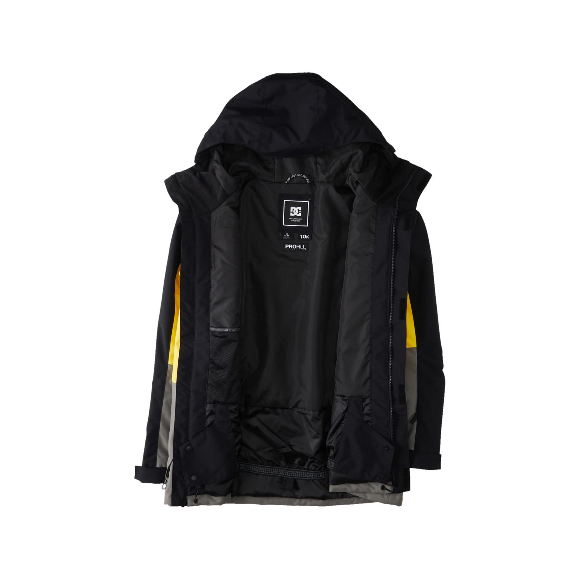 Dc Defy Erkek Siyah Snowboard Ceketi