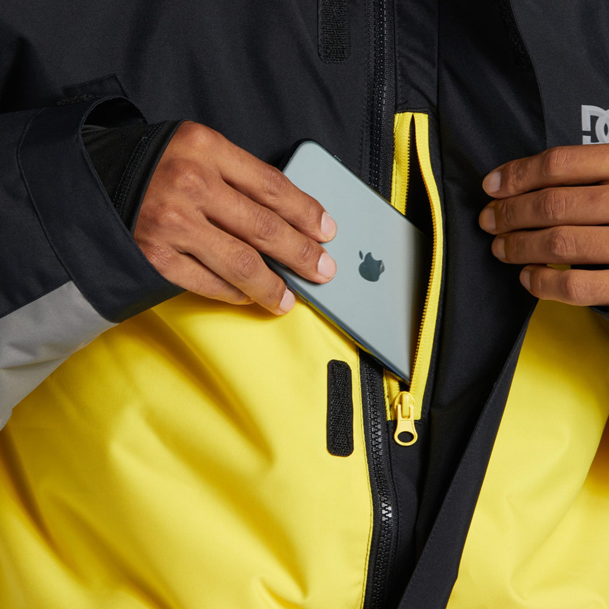 Dc Defy Erkek Siyah Snowboard Ceketi