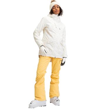  Roxy Stated Kadın Beyaz Snowboard Ceketi