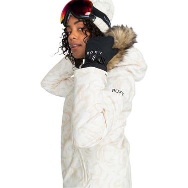  Roxy Jet Ski Kadın Beyaz Snowboard Ceketi