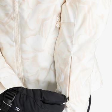  Roxy Jet Ski Kadın Beyaz Snowboard Ceketi