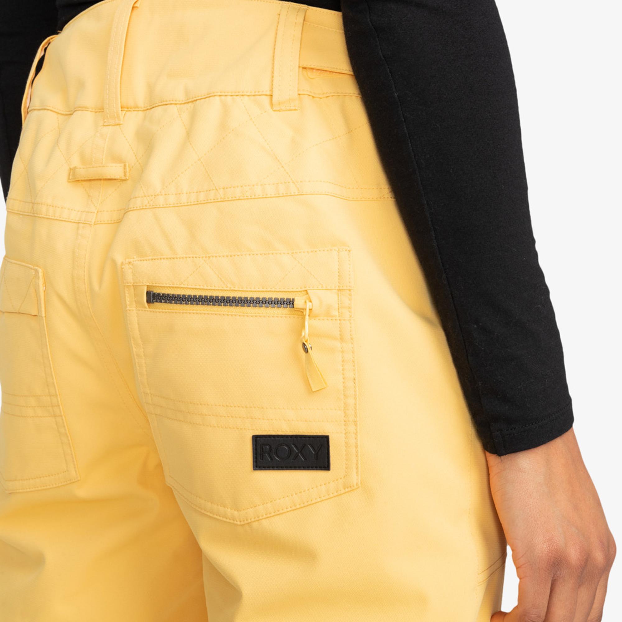 Roxy Nadia Pt Kadın Sarı Snowboard Pantolonu