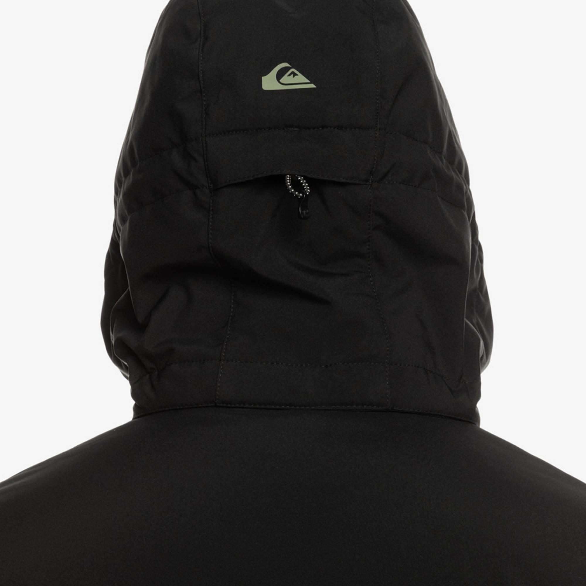 Quiksilver The Edge Erkek Yeşil Snowboard Ceketi