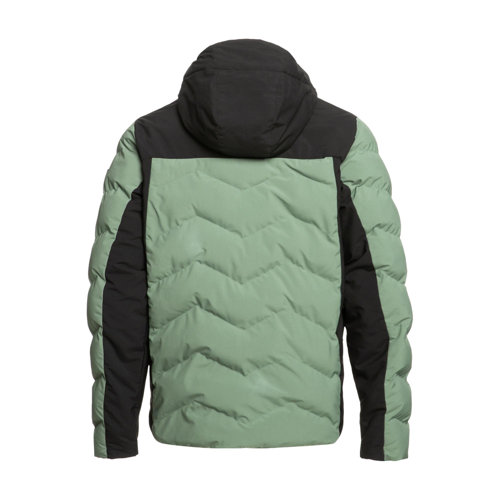 Quiksilver The Edge Erkek Yeşil Snowboard Ceketi