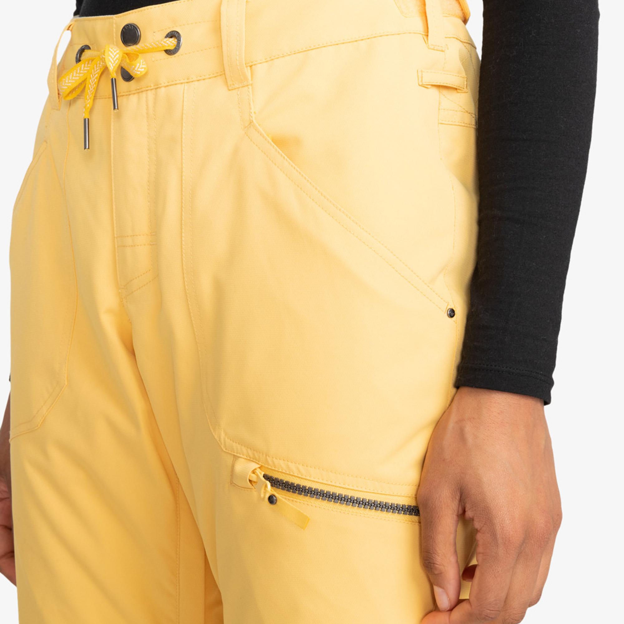 Roxy Nadia Pt Kadın Sarı Snowboard Pantolonu