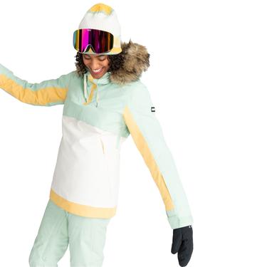  Roxy Kadın Snowboard Ceketi Shelter Yeşil