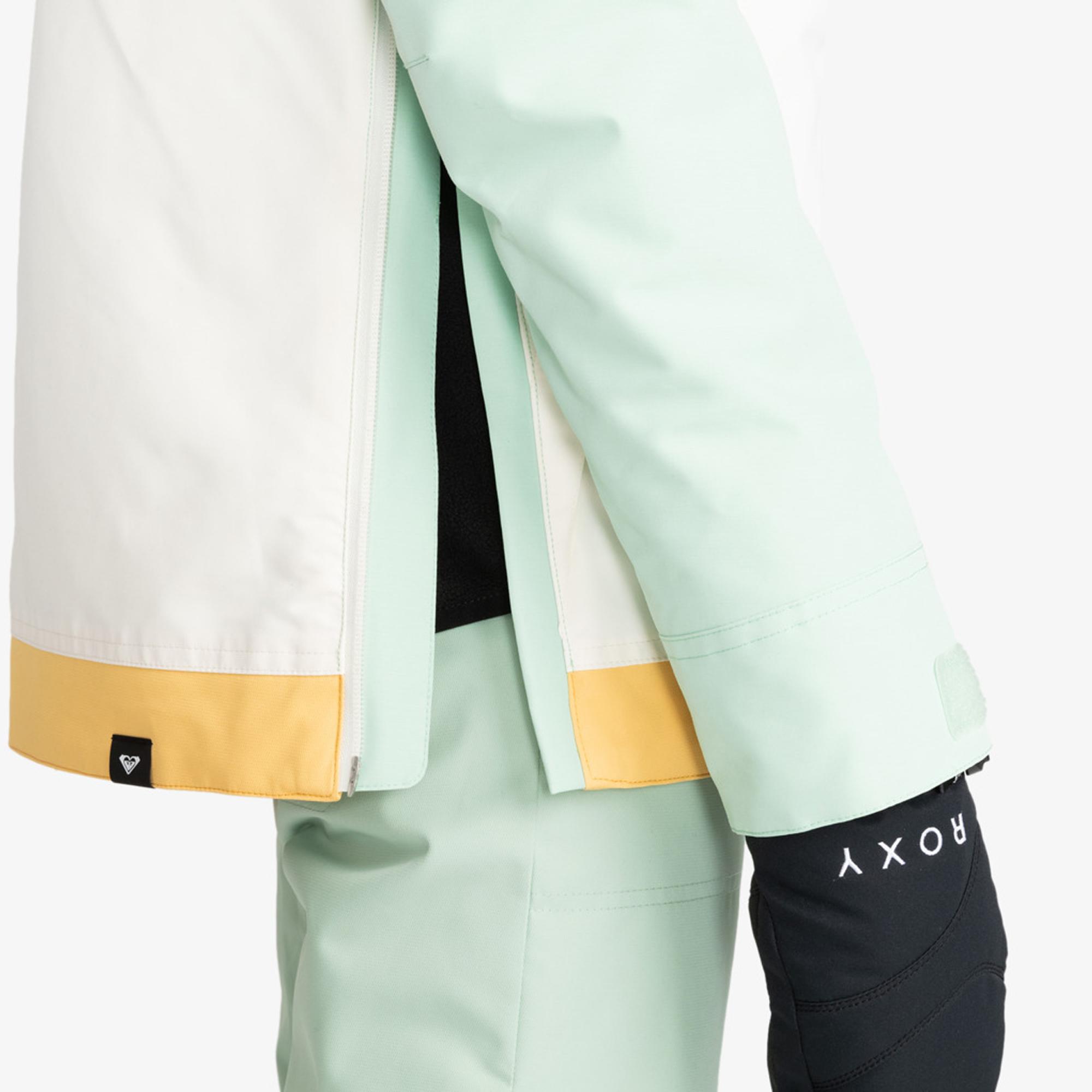 Roxy Kadın Snowboard Ceketi Shelter Yeşil