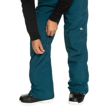  Quiksilver Estate Youth Pt Erkek Çocuk Mavi Snowboard Pantolonu