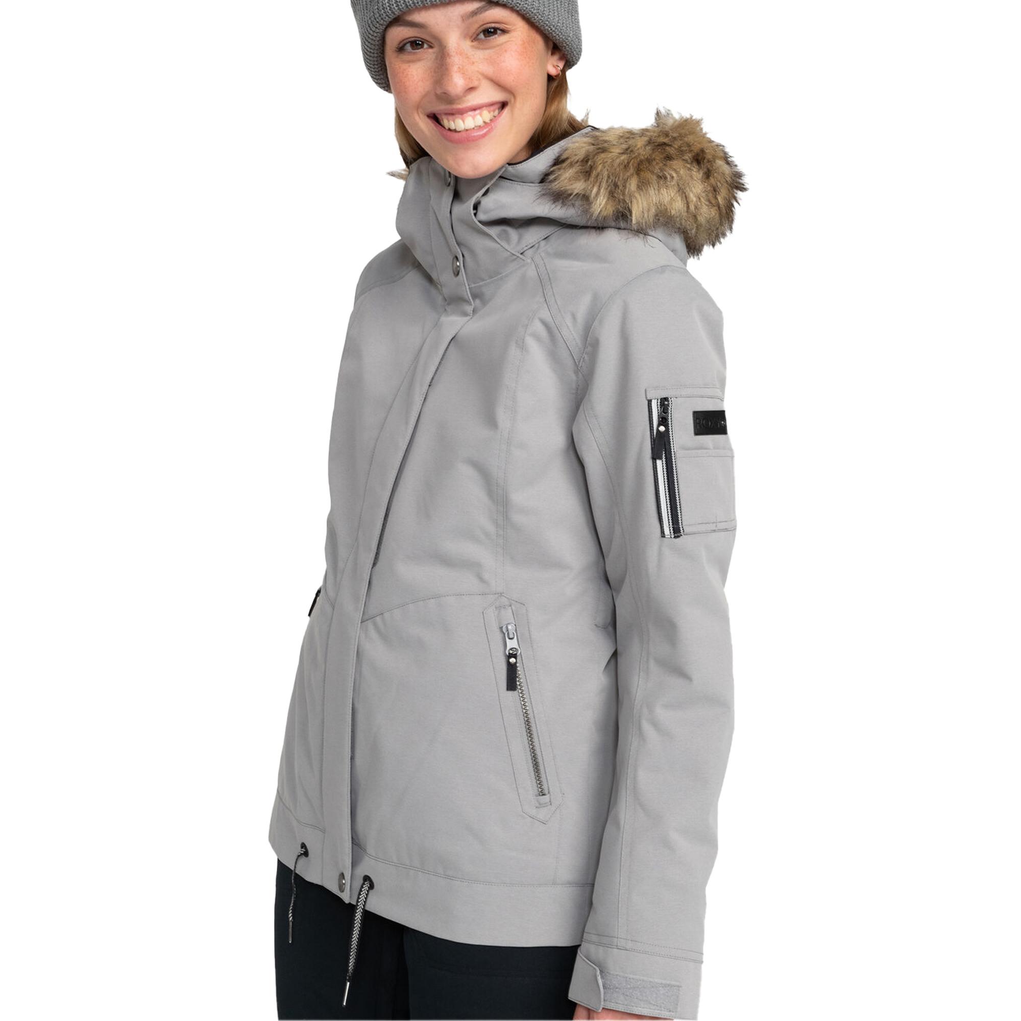 Roxy Meade Kadın Gri Snowboard Ceketi