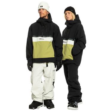  Quiksilver Unisex Snowboard Ceketi Steeze Siyah
